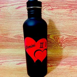 Zodiac sign cup pink and black custom